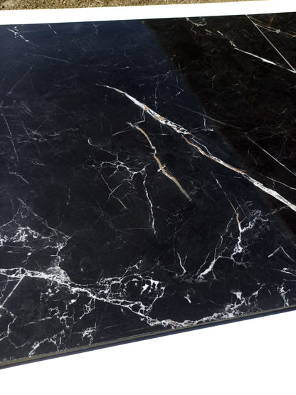 Piastrelle 60x60 Murano noir brill gold rettificato glossy