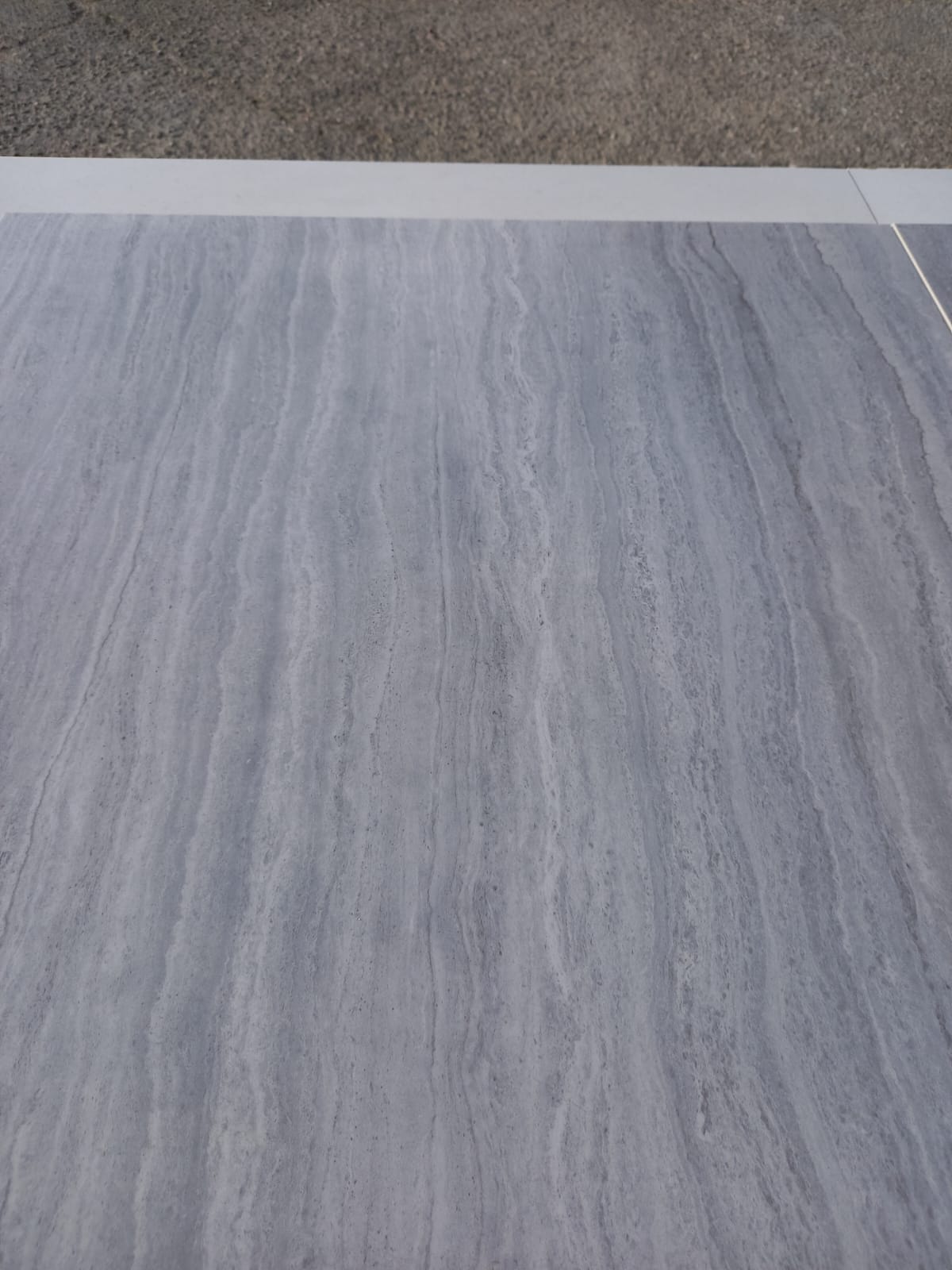 Piastrelle 60x60 Motif extra travertino grey rettificato glossy