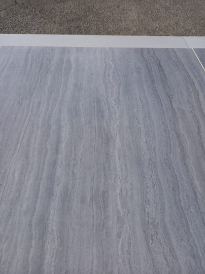 Piastrelle 60x60 Motif extra travertino grey rettificato glossy