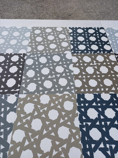 Piastrelle 60x60 Area 50 texture white rettificato matt