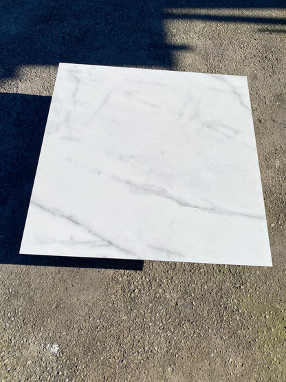 Piastrelle 120x120 Motif calacatta silver rettificato glossy