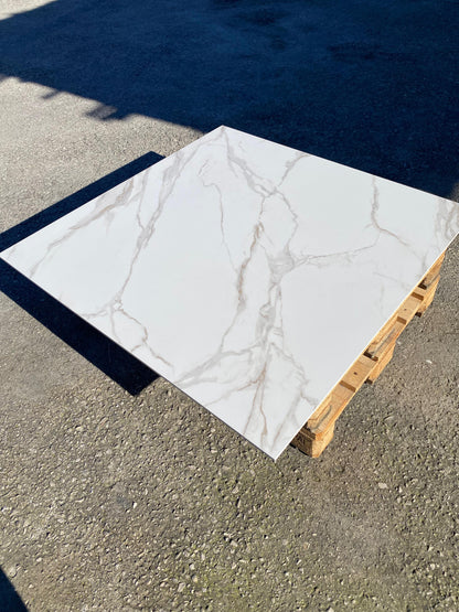 Piastrelle 120x120 Motif calacatta gold rettificato glossy