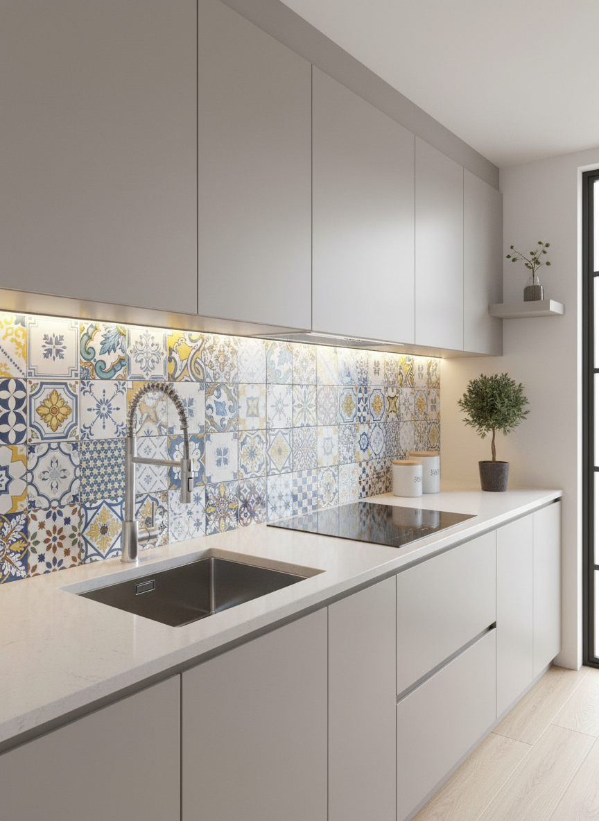 Piastrelle 20x20 Minori luce lux patchwork glossy