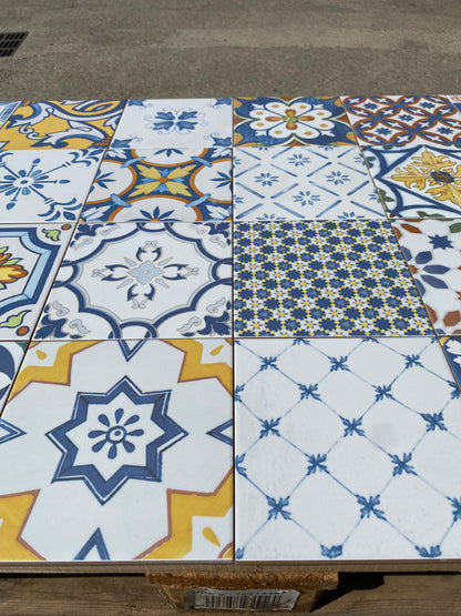 Piastrelle 20x20 Minori luce lux patchwork glossy
