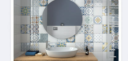 Piastrelle 20x20 Minori luce lux patchwork glossy