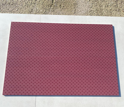 Piastrelle 30.5x91.5 D. Mono bod prugna decorato rettificato matt
