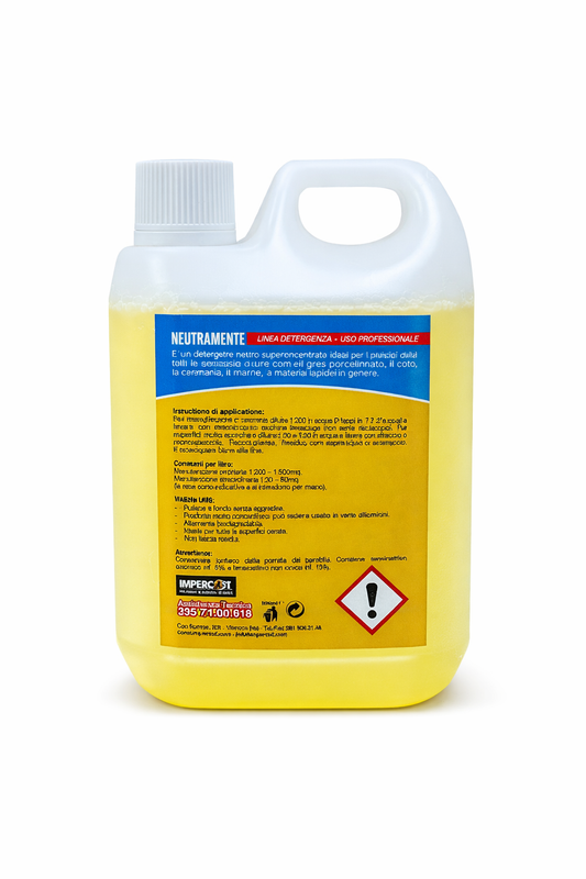 Neutralmente 1000 ml - Detergente professionale per la pulizia ordinaria dei pavimenti