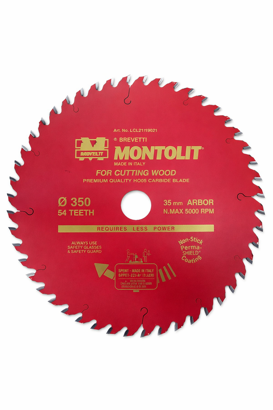 Disco per sega circolare per legno Montolit- Diametro 315-350