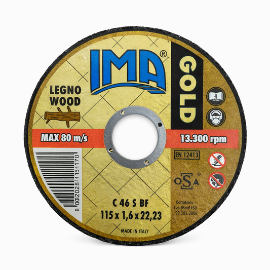 Disco da taglio sottile per legno IMA - Diametro 115