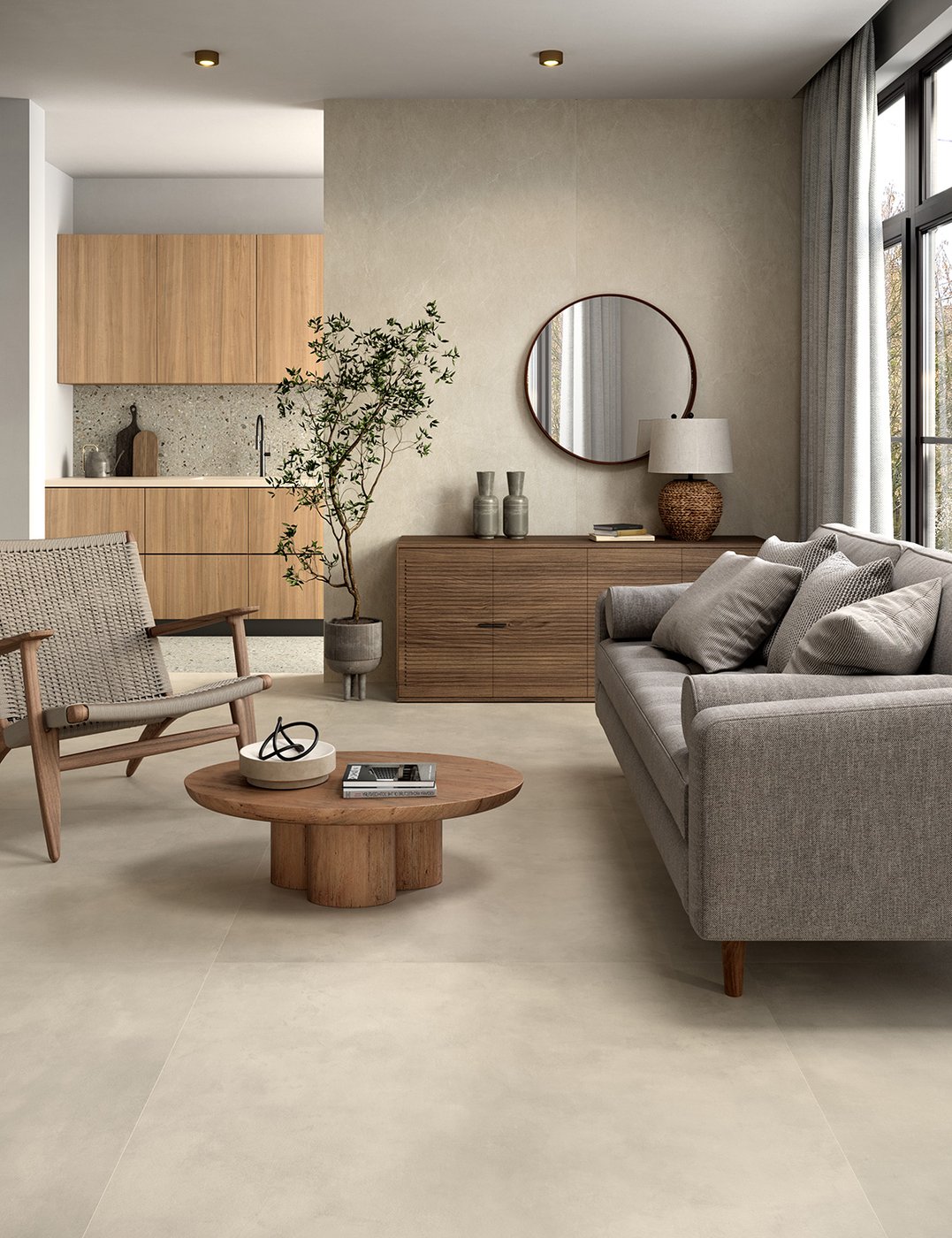 Piastrelle 60x60 Arkistone ivory rettificato matt