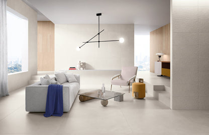 Piastrelle 60x120 Phase white rettificato matt cemento