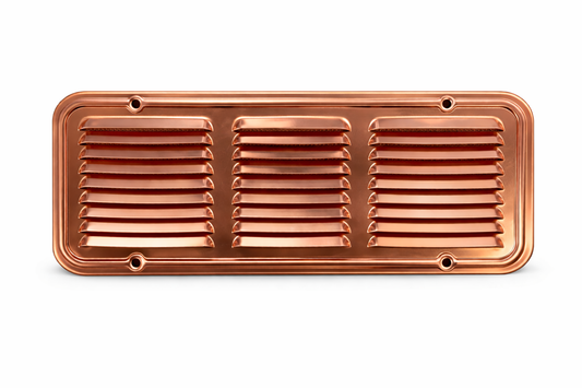 Griglia di areazione rettangolare - Rame- PVC - 140x250 - 140x360 - 150x200 - 125x365