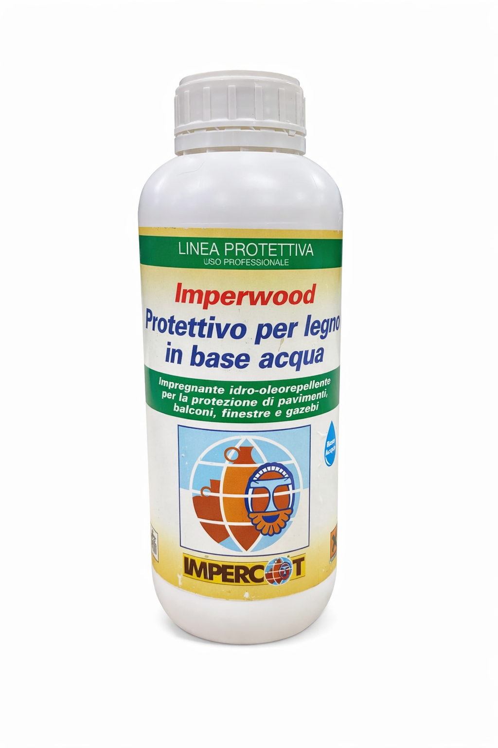 Imperwood 1000 ml - Protettivo per legno in base acqua