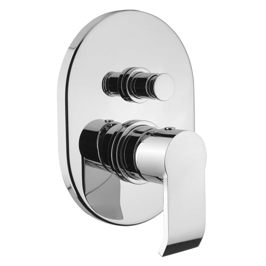 Miscelatore monocomando incasso doccia con deviatore a 2 vie Serie Stile