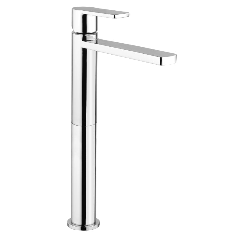 Misceltore monocomando lavabo alto Serie Glam