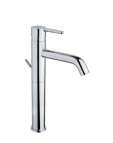 Misceltore monocomando lavabo alto Serie Sunset