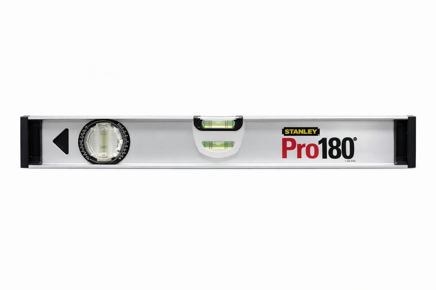 Livella 3 bolle da 40 cm con bolla regolabile Stanley cod.1-42-919