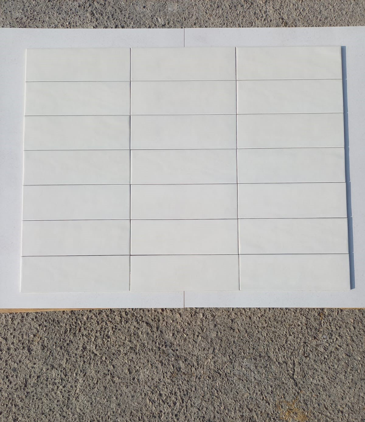 Piastrella 10x30 Manhattan beige lucido