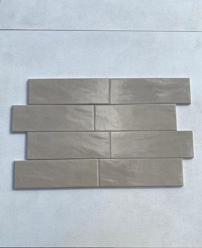 Piastrella 10x30 Manhattan sand lucido