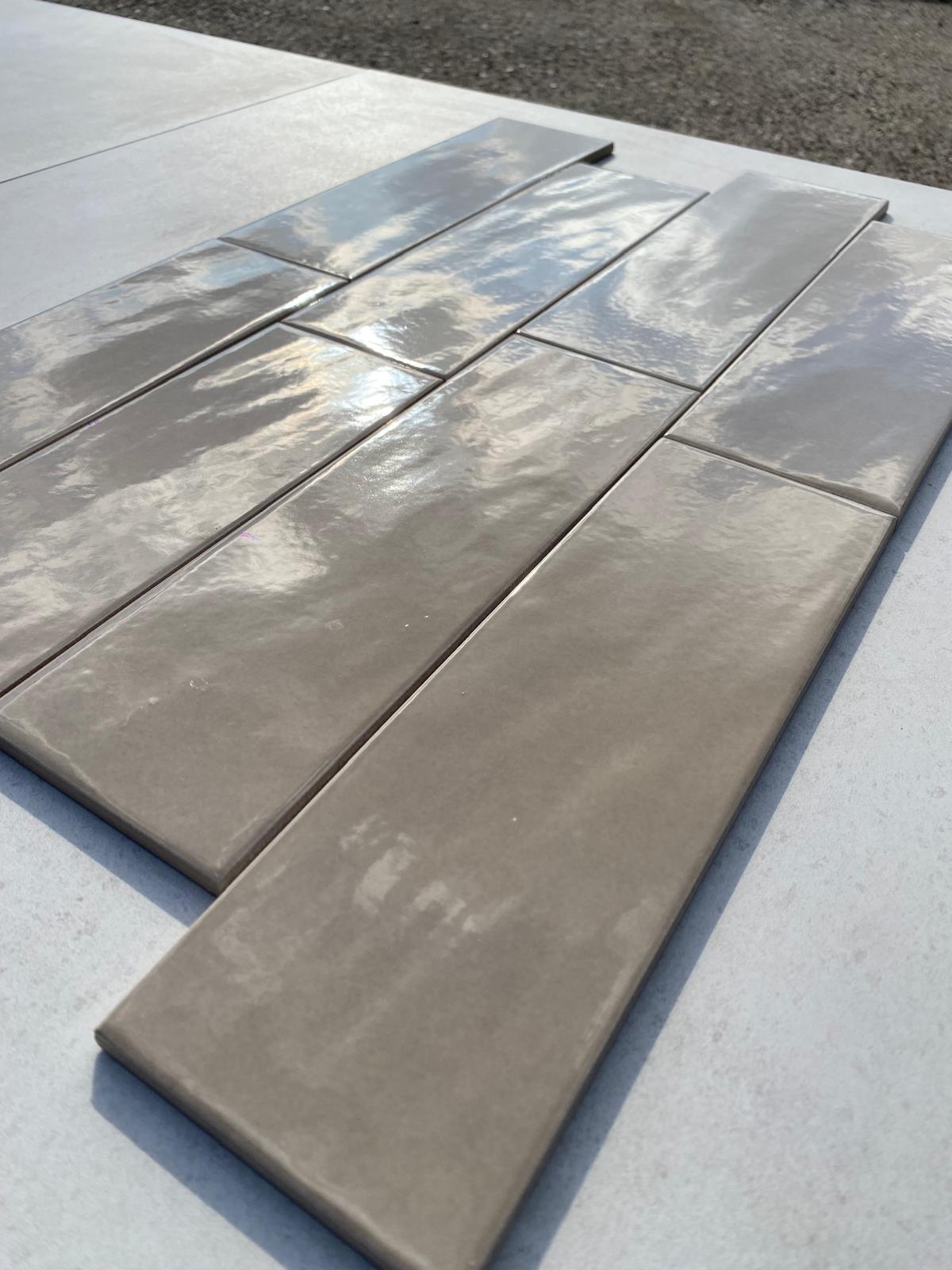 Piastrella 10x30 Manhattan sand lucido