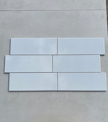 Piastrella 12.5x33.3 Mozart w bianco