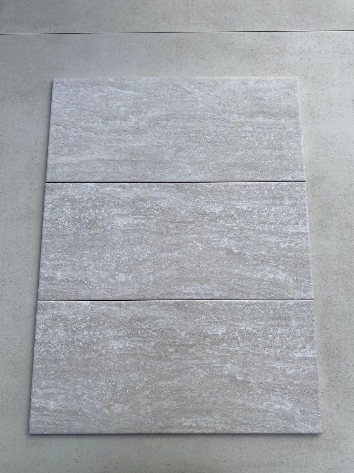 Piastrelle 20x45 Travertino grey