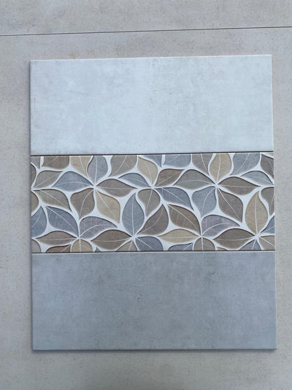 Piastrelle 20x50 Flora perla