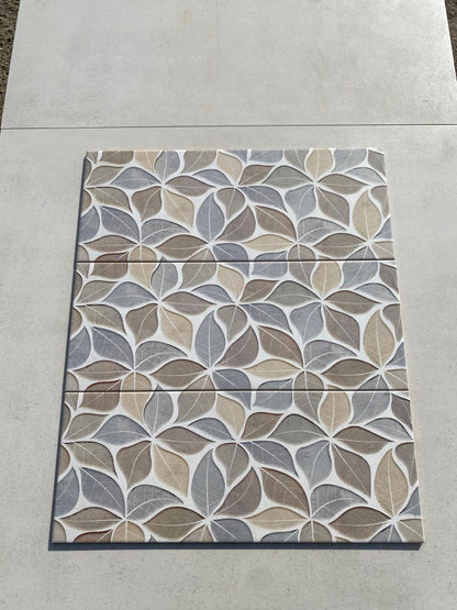 Piastrelle 20x50 Flora decoro foglie