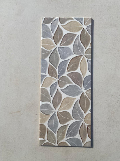 Piastrelle 20x50 Flora decoro foglie