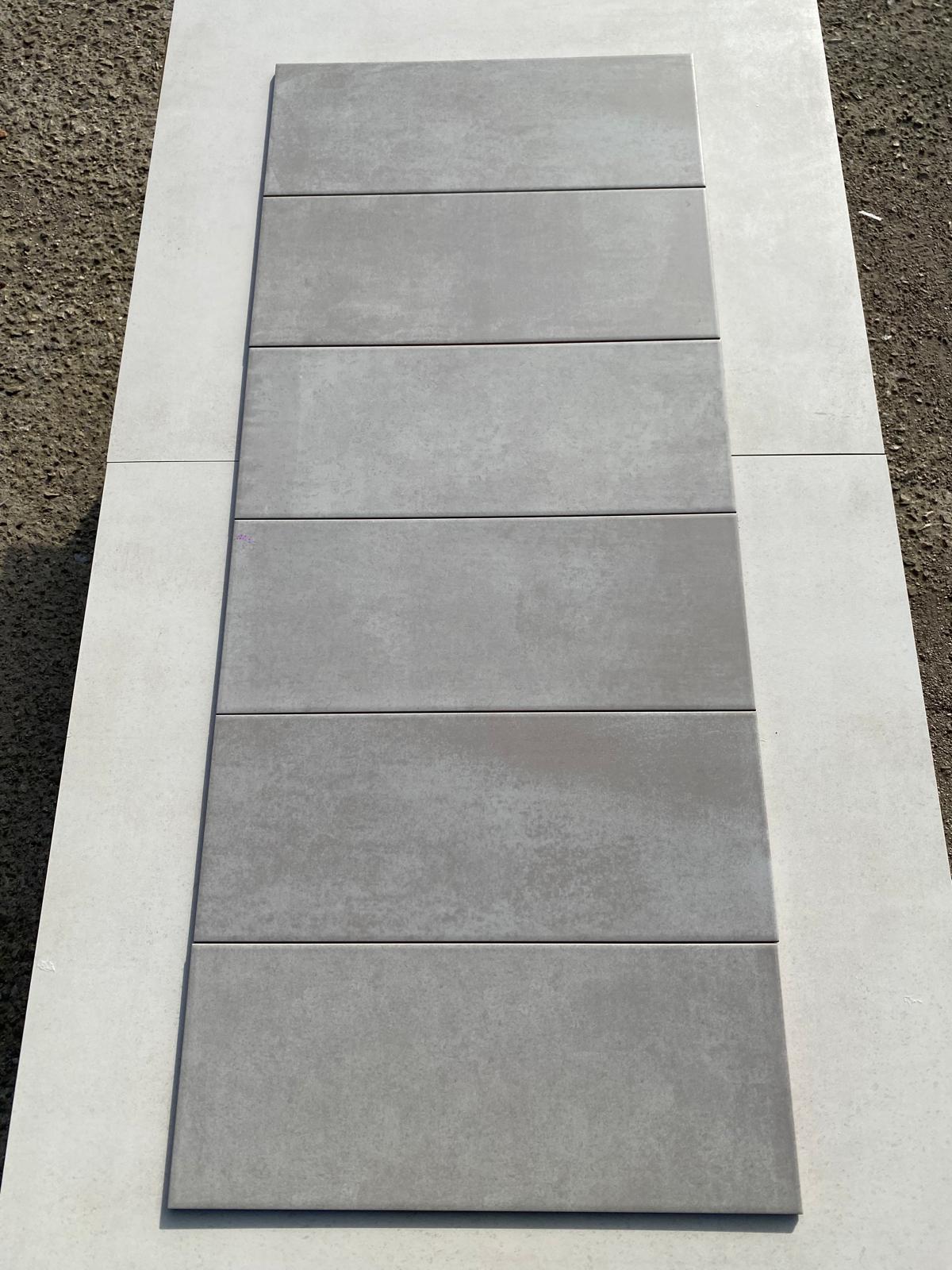 Piastrelle 20x50 Land acero