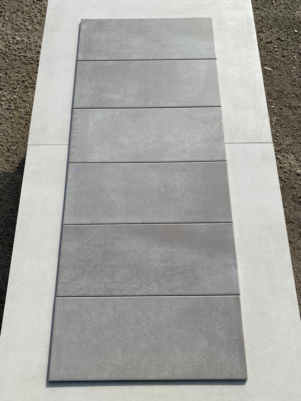 Piastrelle 20x50 Land acero