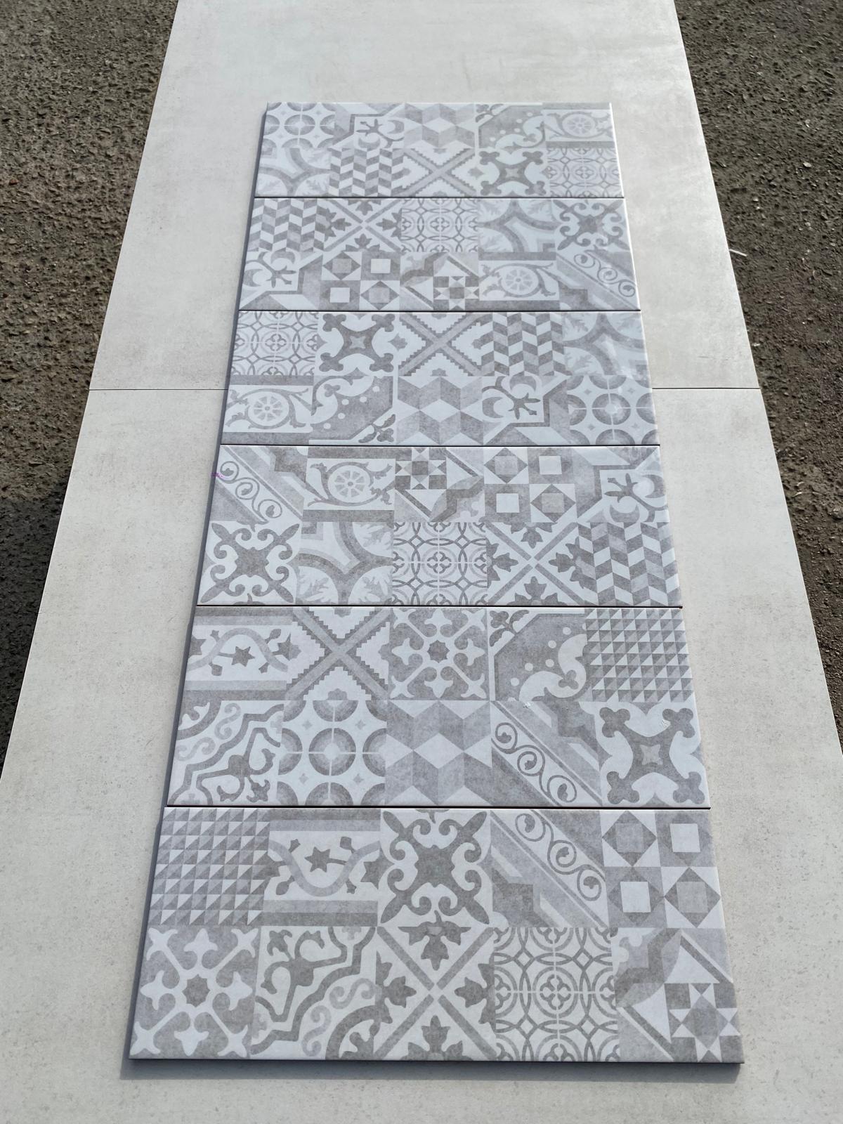 Piastrelle 20x50 Land hydra decorato patchwork