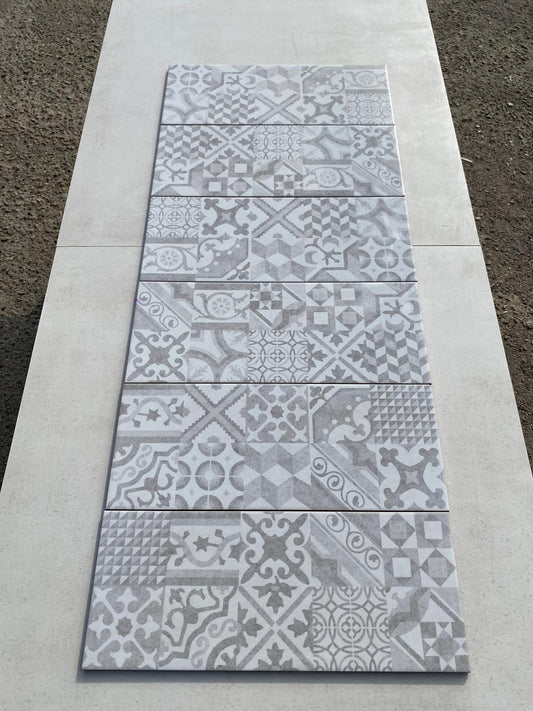 Piastrelle 20x50 Land hydra decorato patchwork