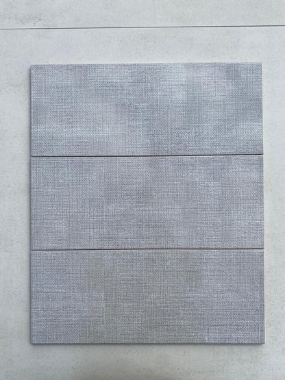 Piastrelle 20x50 Texture grigio glossy