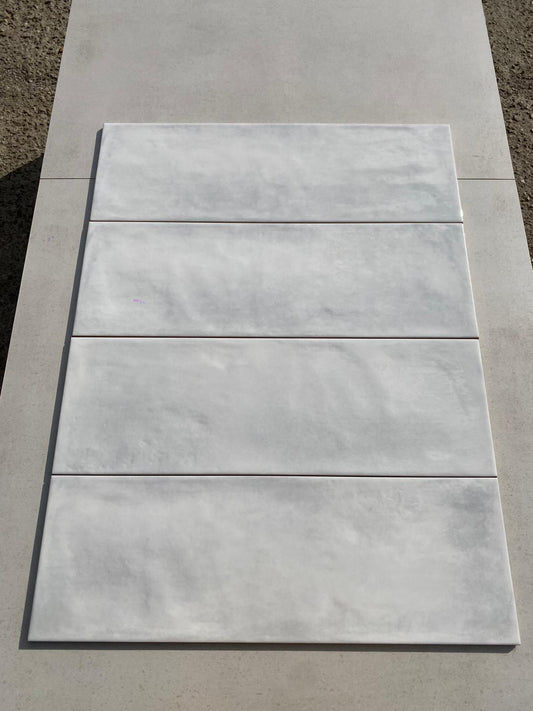 Piastrelle 20x60 Shades bianco lucido