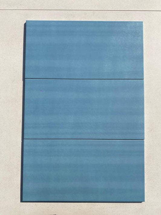 Piastrelle 22x45 Khoin blu matt