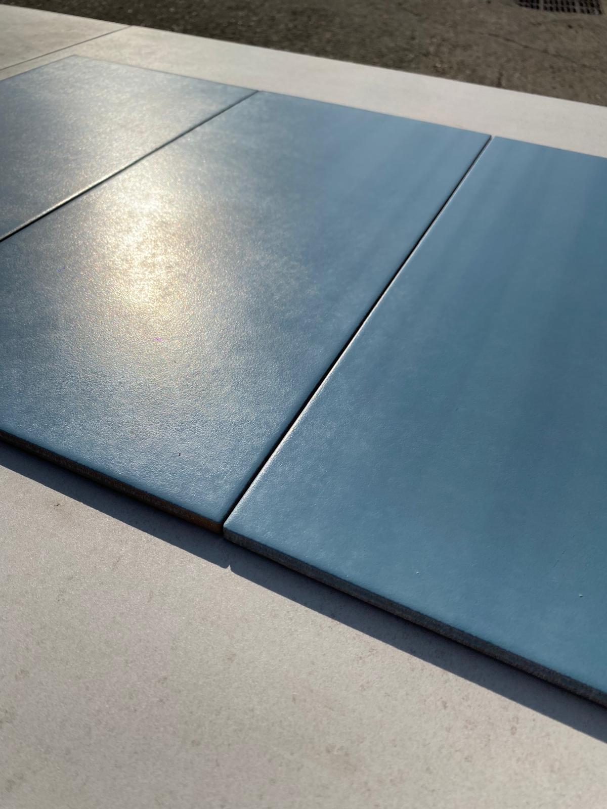 Piastrelle 22x45 Khoin blu matt