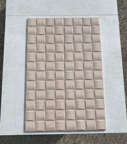 Piastrelle 25x75 Linear dama nocciola lucido