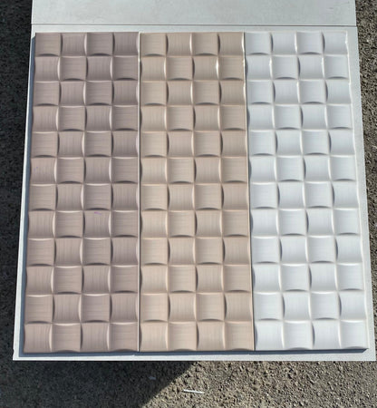 Piastrelle 25x75 Linear dama fango lucido