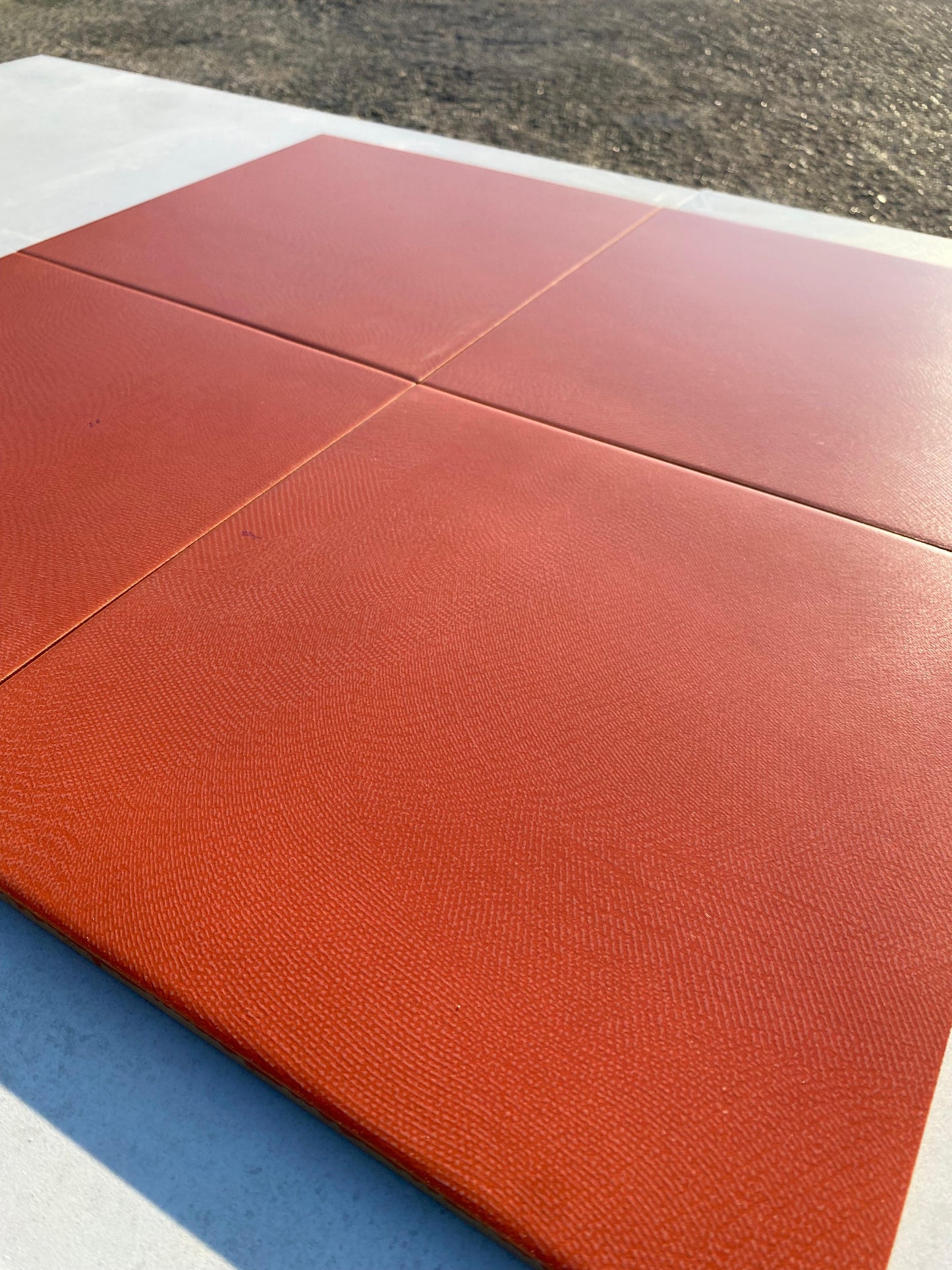 Piastrelle 33x33 Tiffany corallo matt arancione