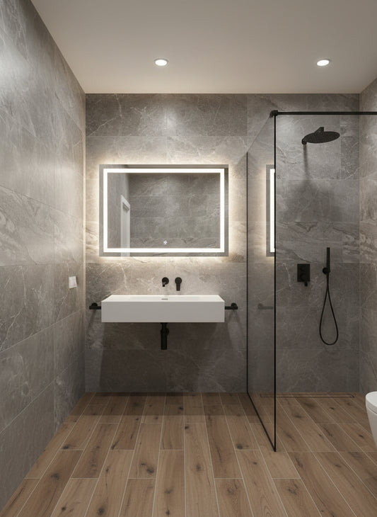 Piastrelle 39.7x39.6 Essence grey matt rettificato