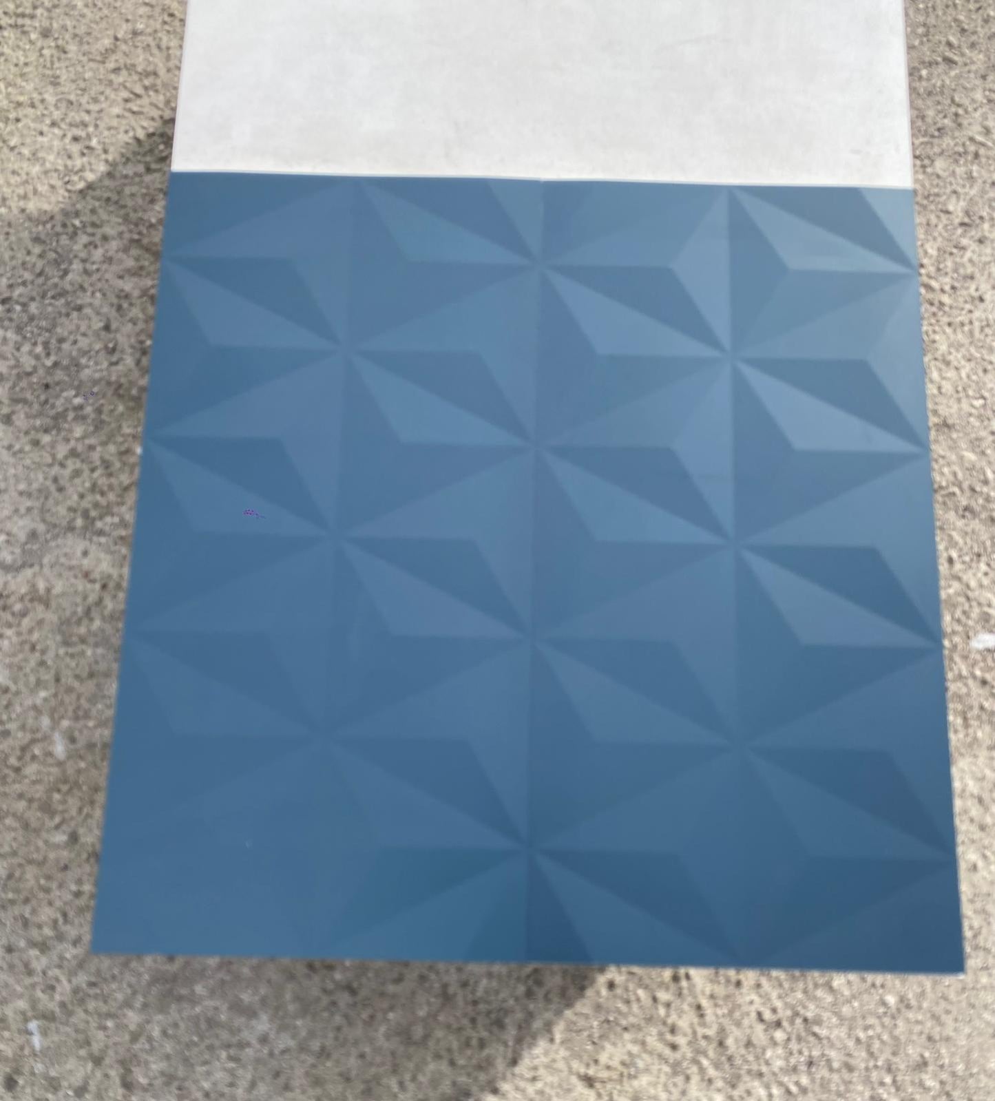 Piastrelle 40x80 Serie 4D blu diamantato mat rettificato
