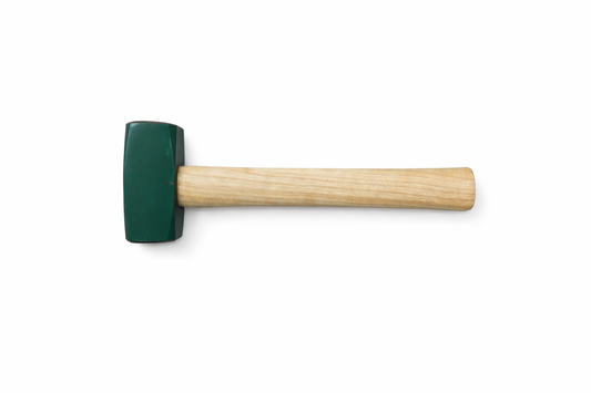 Mazzetta da muratore con manico in legno
