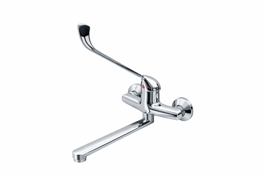 Miscelatore monocomando lavello a parete con leva clinica Idrostil art.2160