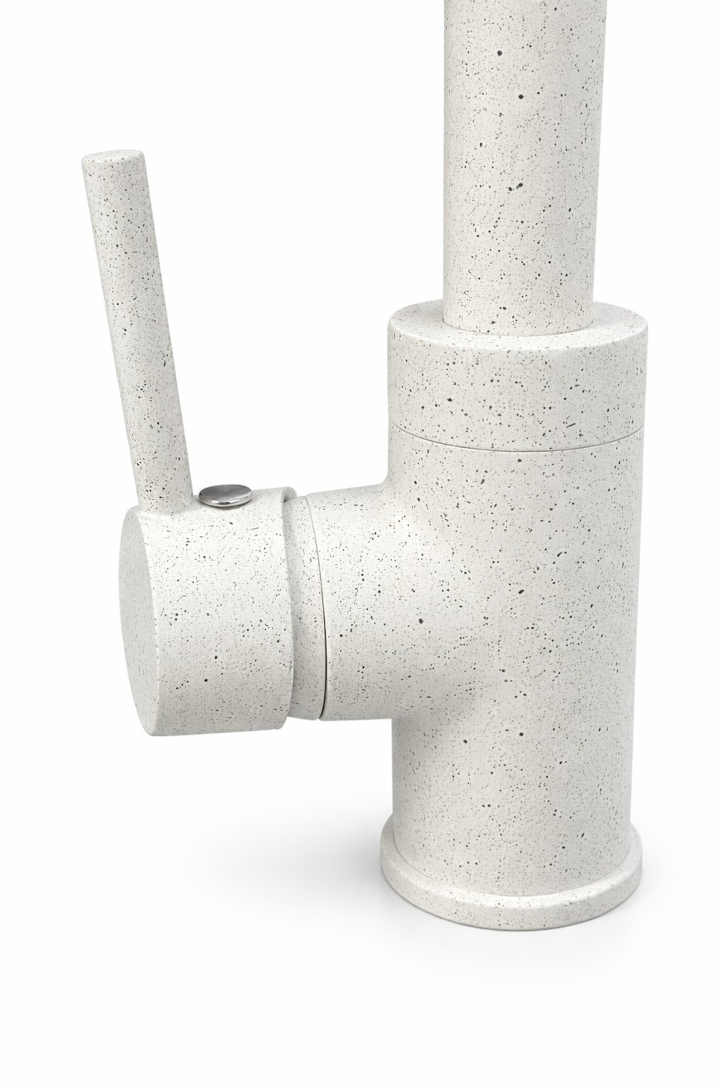 Miscelatore monocomando lavello cucina Stilo bianco-nero granito GB-GN