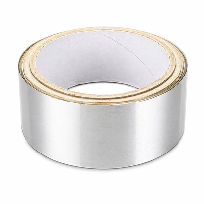 Geko - Nastro Adesivo Alluminio Alta Temperatura 40 mm x 9 m – Resistente da -50°C a +150°C