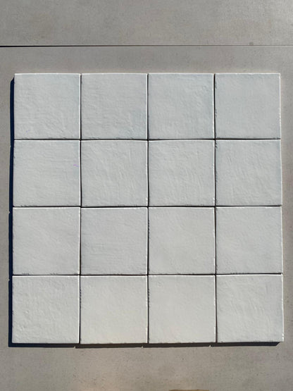 Piastrelle 15x15 Amalfi bianco azzurro lucido