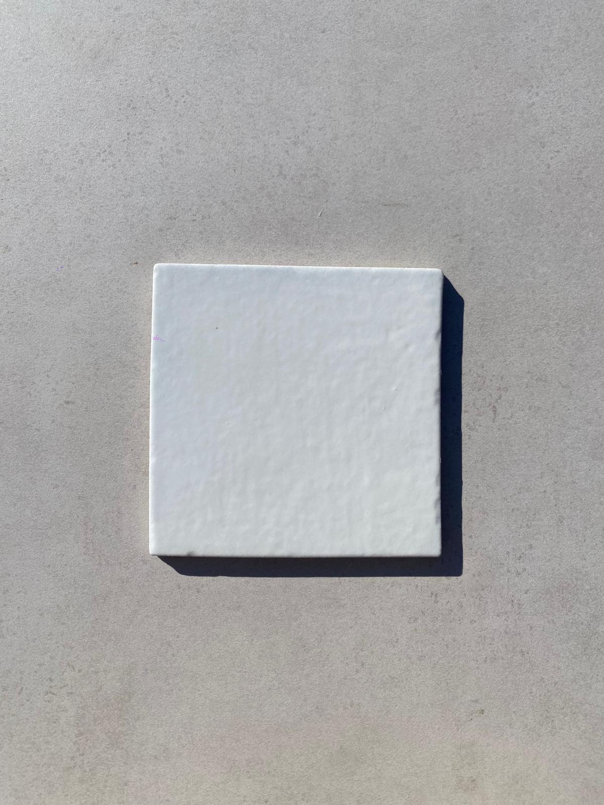 Piastrelle 15x15 Amalfi bianco azzurro lucido