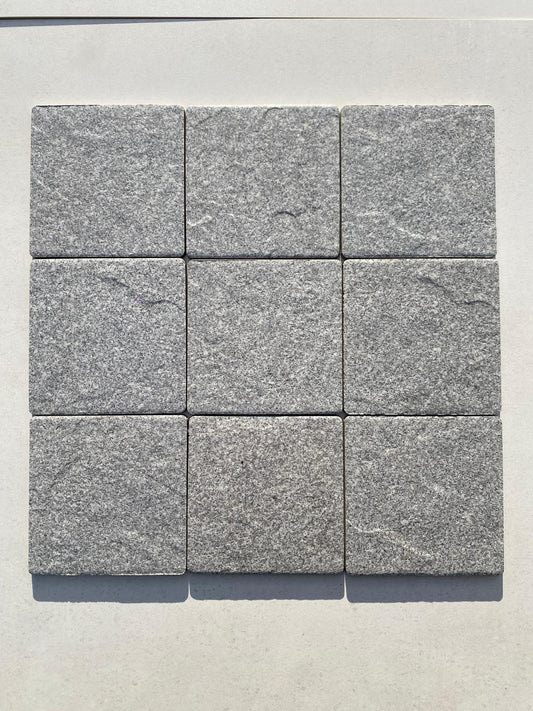 Piastrelle 15x15 Porfido perla pietra da esterno R11