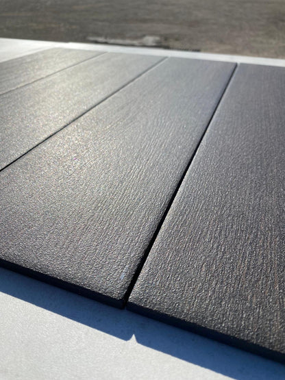 Piastrelle 15x60 Easy wood wengè R11 marrone scuro da esterno